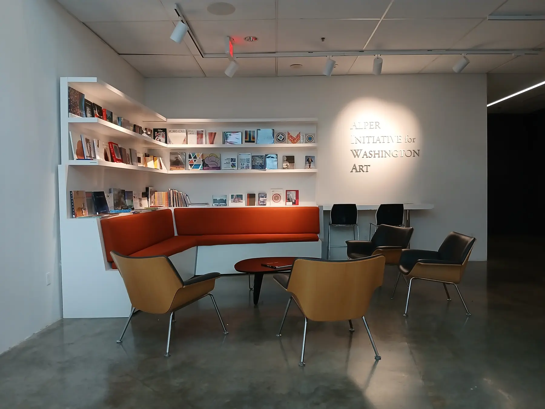 Alper Initiative gathering space inside the American University Museum
