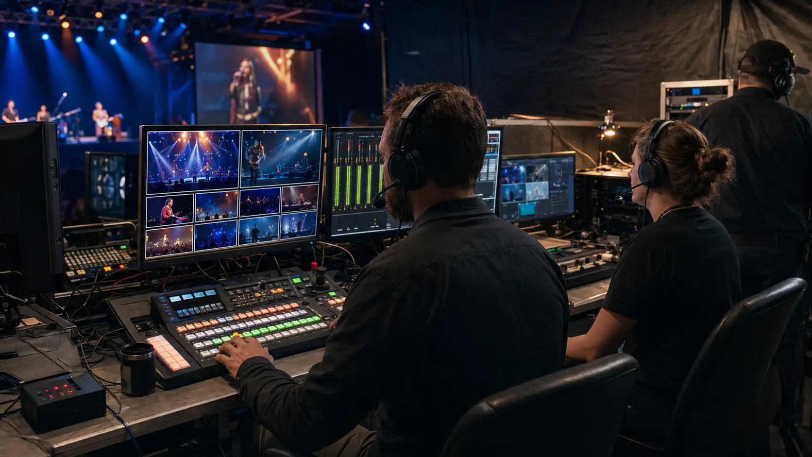 A complete real-time production system.